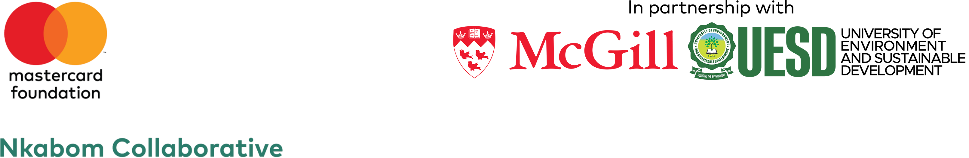UESD · McGill University · Mastercard Foundation
